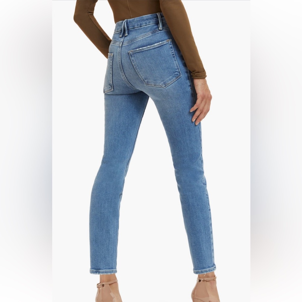 Good American crossover High waisted jeans
